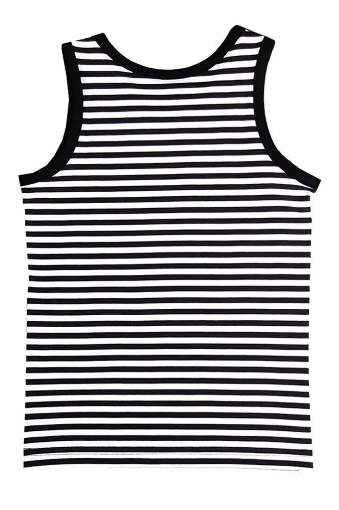 4222-01 | Boys Tanktop - Black/White