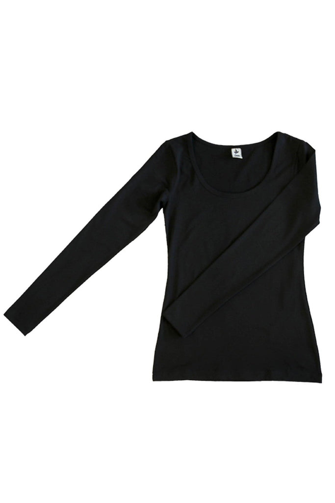 4412S | Women Long Sleeve stretch - Black