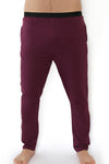 9611-02 | Unisex Loungepants - Aubergine