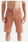 MA3018-514 | Herren Denim Shorts in Ton Waschung - Sunburn