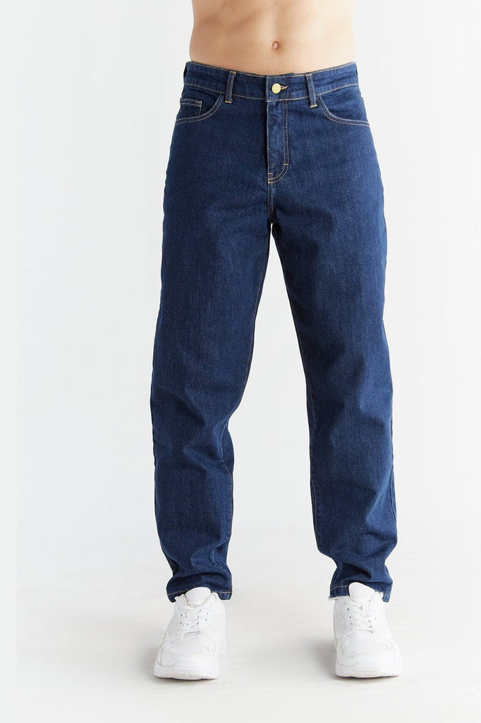 MU1009-215 | Men Carrot Fit - Dark Slate Blue