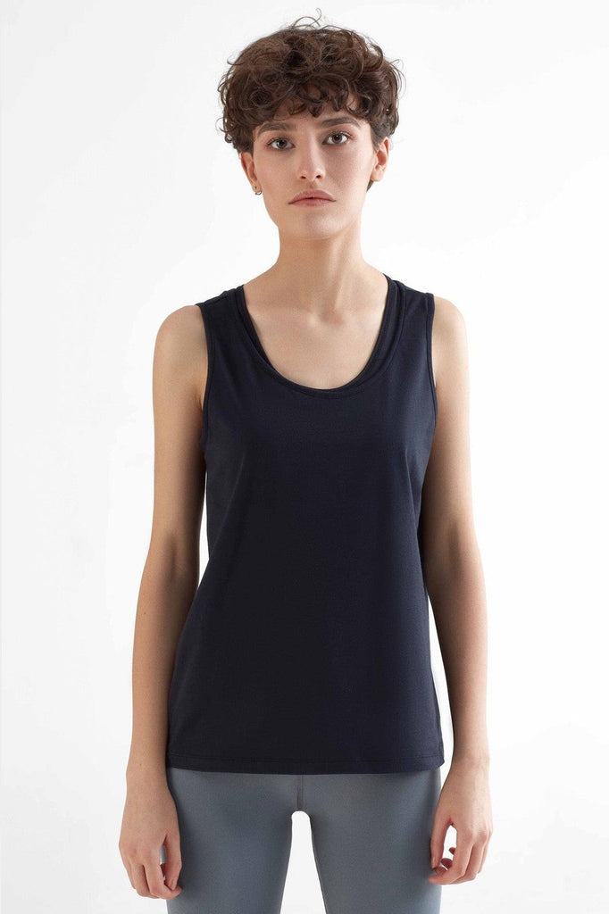 T1210-01 | TENCEL™ Active Women Top - Black