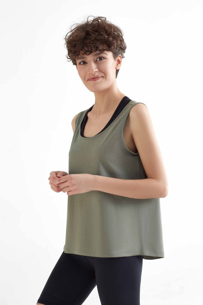 T1210-05 | TENCEL™ Active Women Top - Light Green