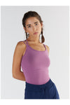 T1212-16 | TENCEL™ Active Damen Spaghettiträger Top - Purple Nitro