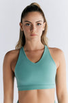 T1232-30 | Damen Padded Bra recycelt - Malachite Green