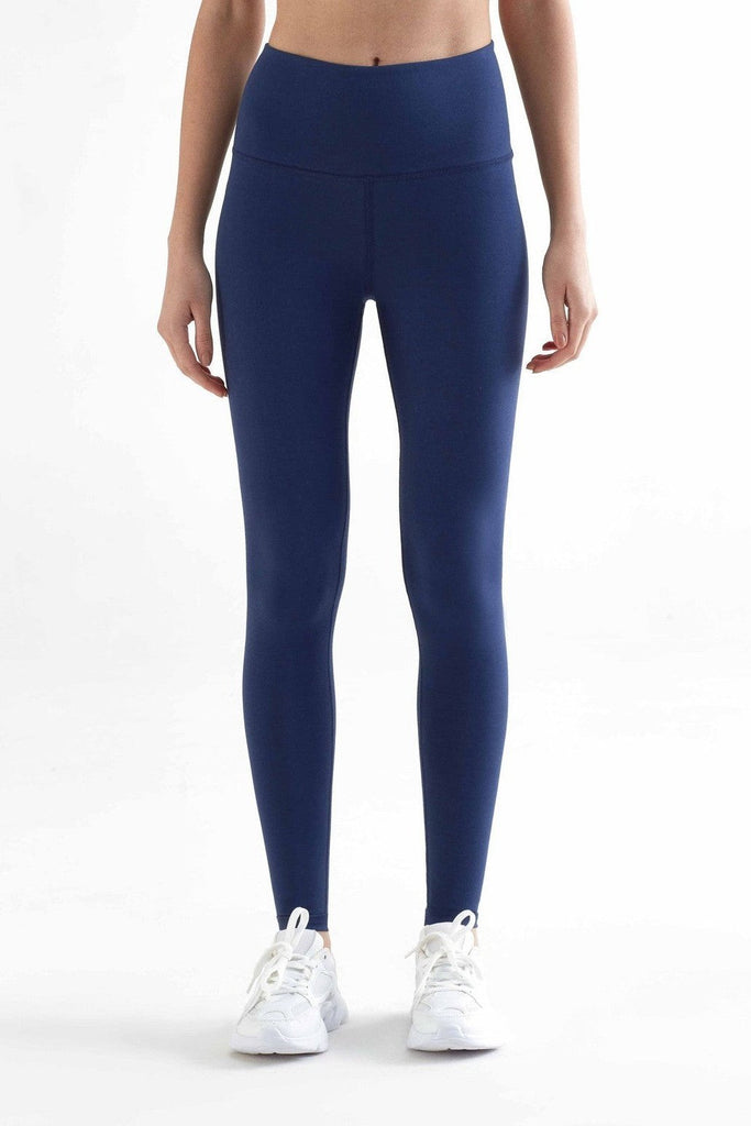 T1300-03 | Women Recycled Leggings - Navy