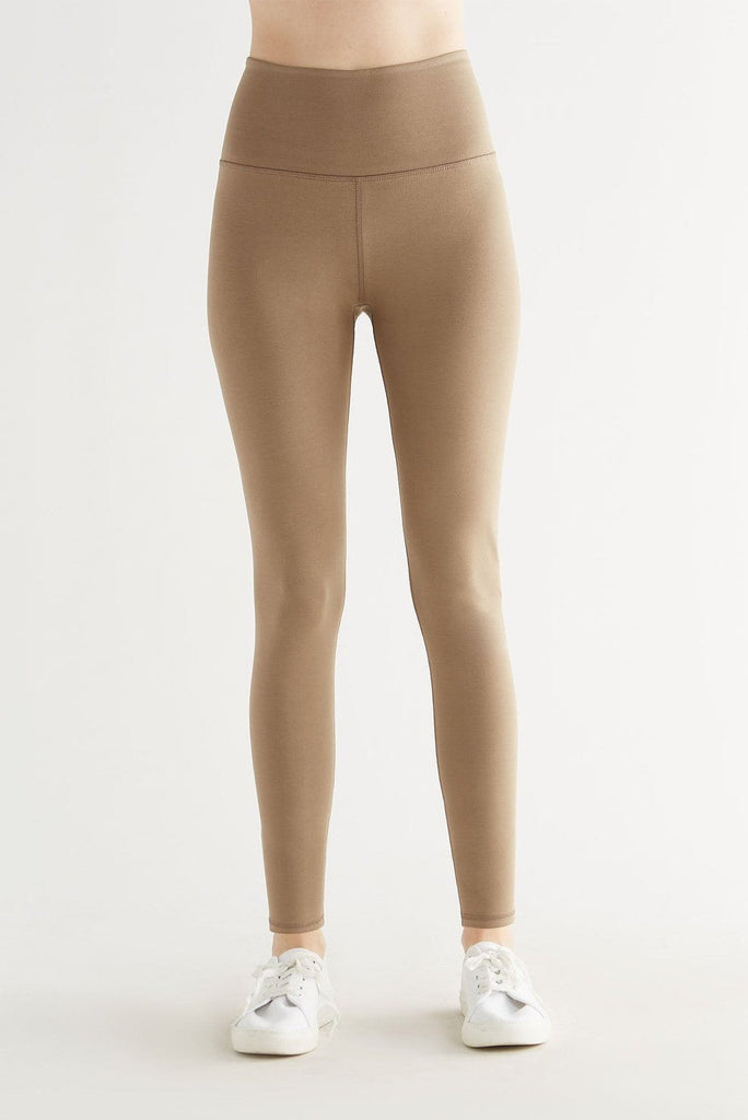 T1300-21 | Women Recycled Leggings - Mink