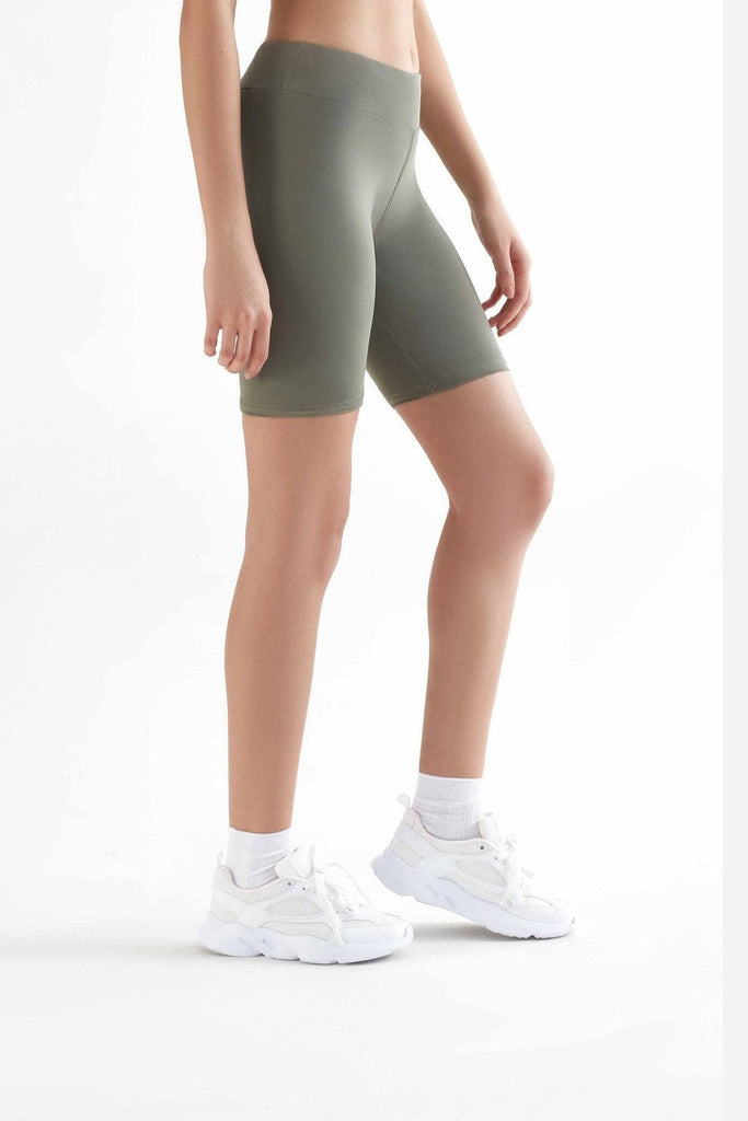 T1330-05 | Women Cycling Tights  recycled - Light Green