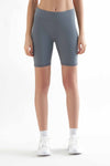 T1330-07 | Damen Radlerhose  recycelt - Light Grey