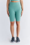 T1331-30 | Damen Fit Shorts - Malachite Green