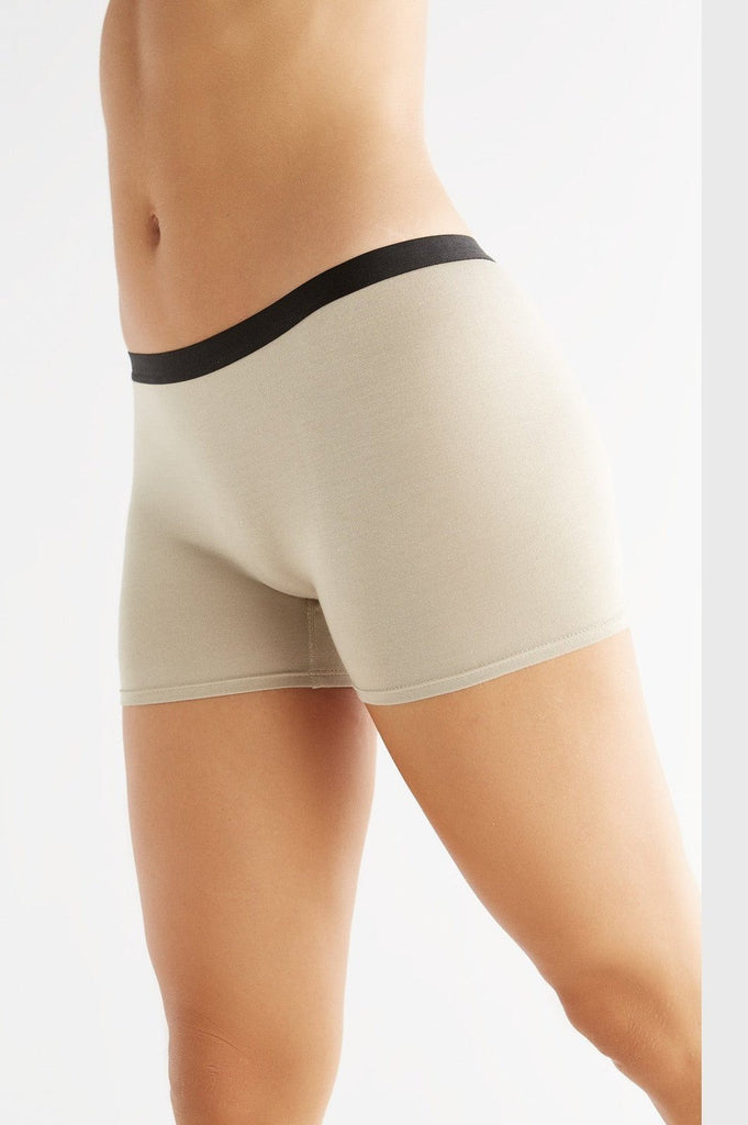 T1400-23 | TENCEL™ Intimate Women Boyshorts - Abbey Stone