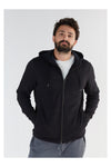 T2900-01 | TENCEL™ Active Herren Hoodie Jacke - Black