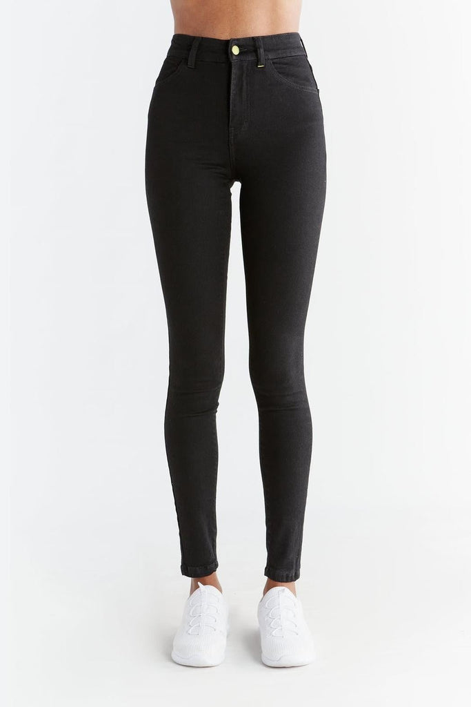 WD1015-104 | Women Skinny Fit - Coal Black