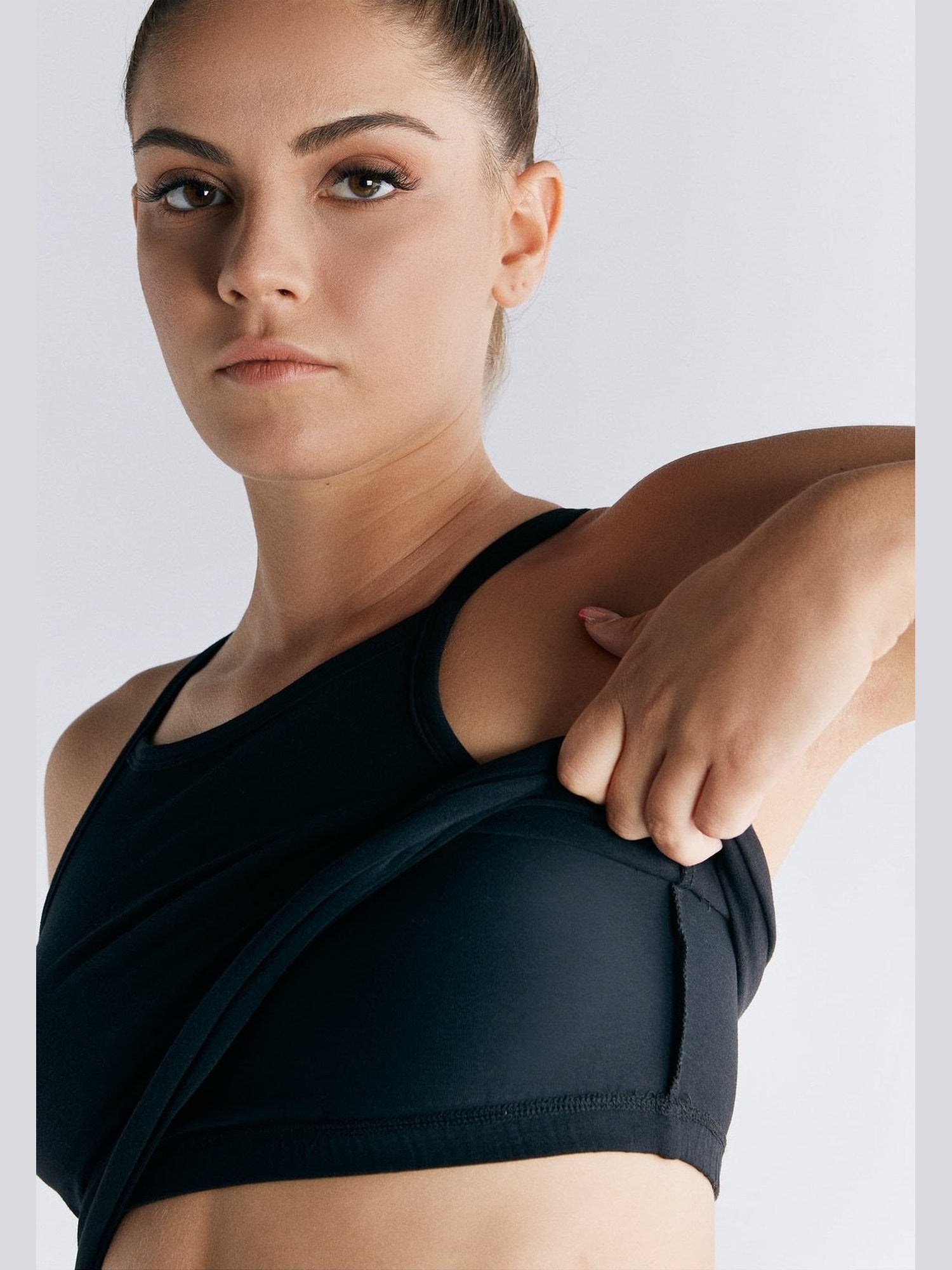 Bio-Baumwoll Top mit Bustier - Evermind.eco