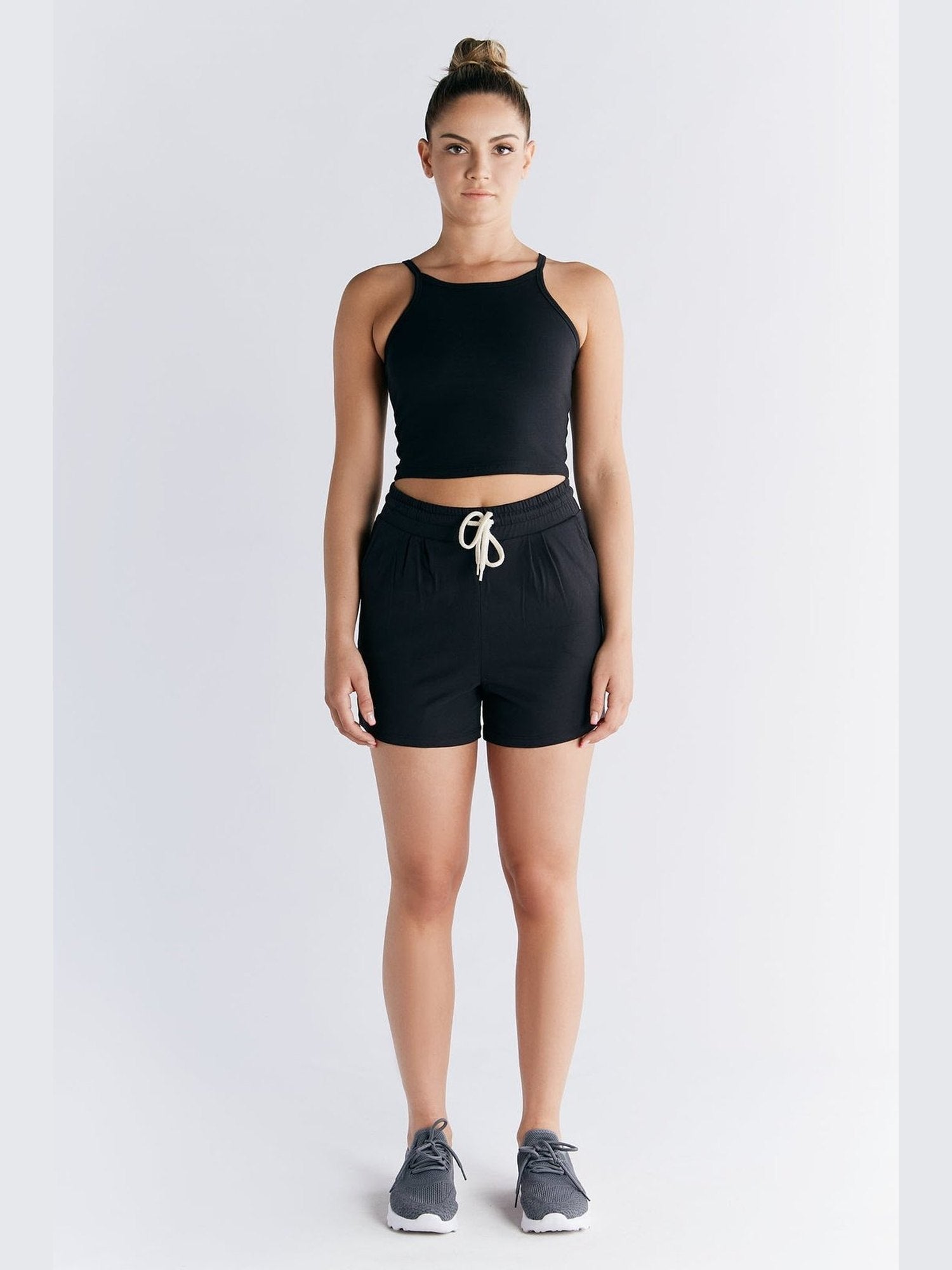 Bio-Baumwoll Top mit Bustier - Evermind.eco