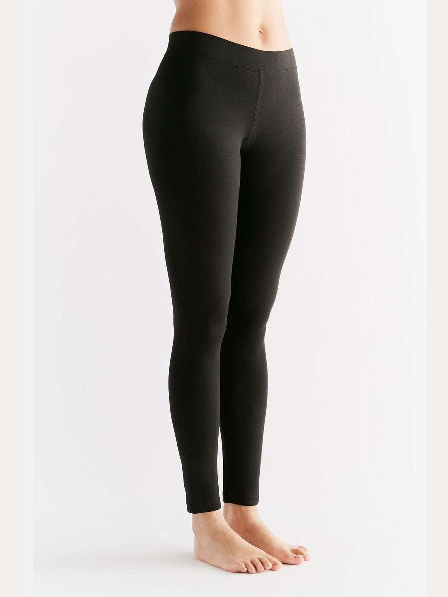 Damen Bio-Baumwoll Jersey-Leggings - Evermind.eco