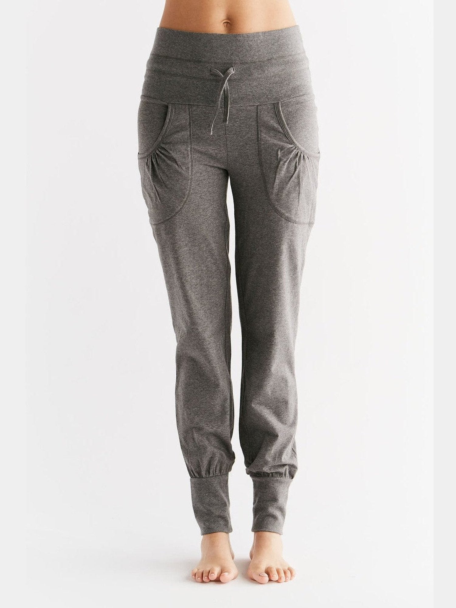 Damen Bio-Baumwoll Yoga Pants - Evermind.eco