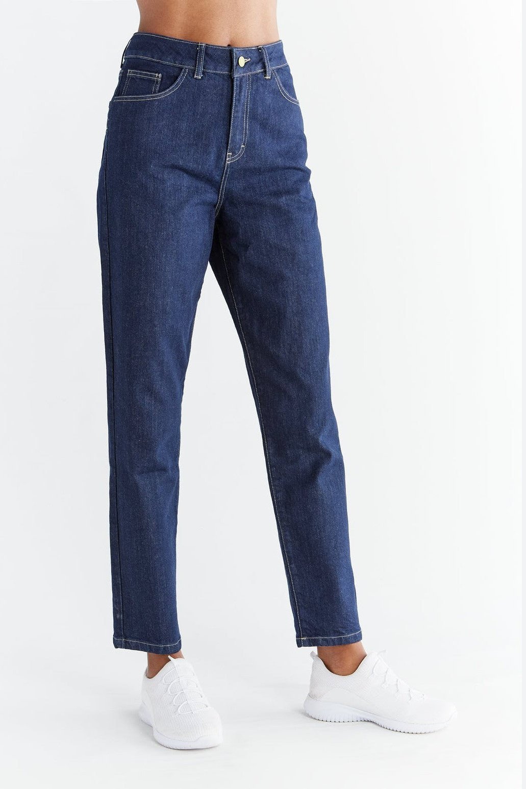 Damen Momfit Jeans aus Bio-Baumwolle - Evermind.eco