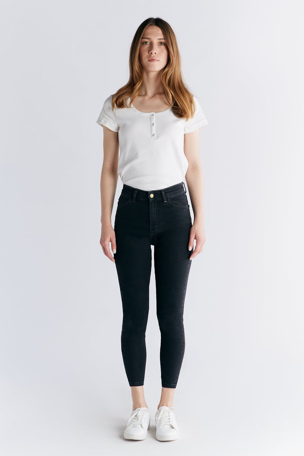 Damen Short Leg Skinny Fit - Evermind.eco