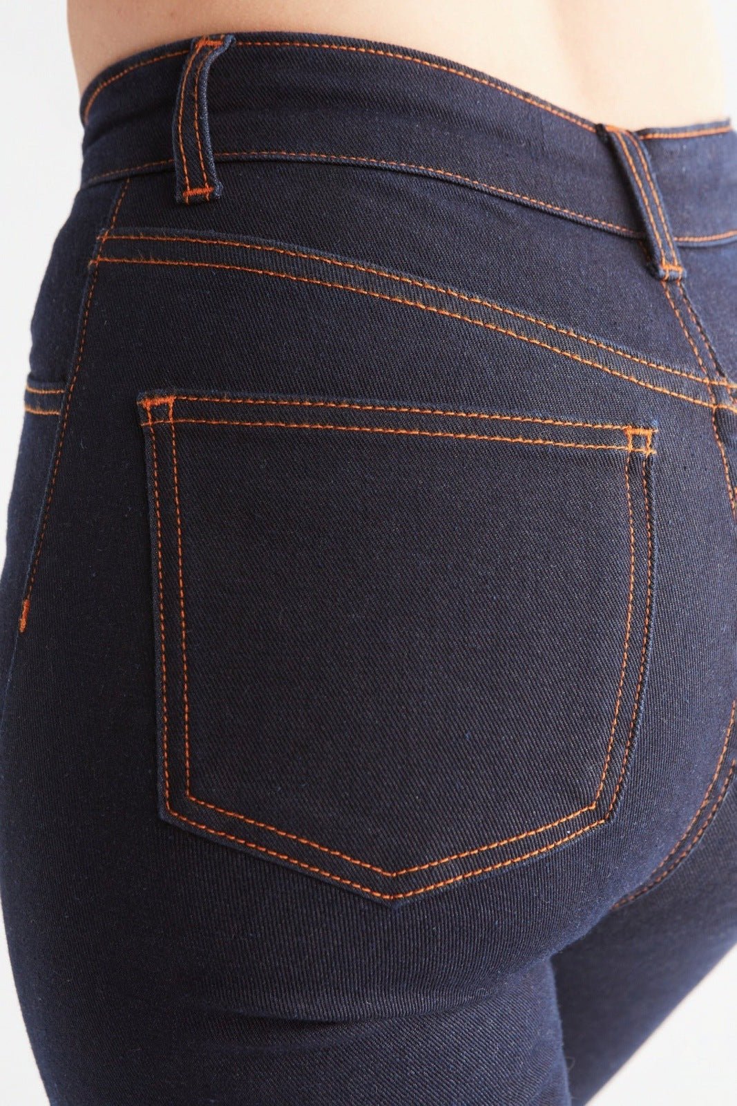 Damen Thermo Stretch Skinny Jeans - Evermind.eco