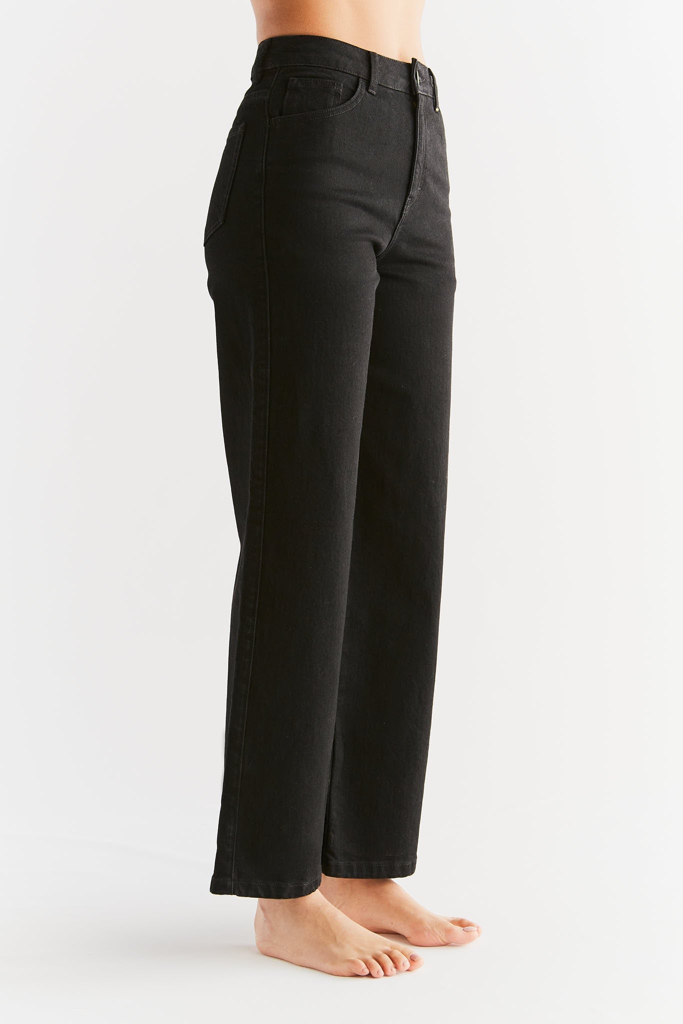 Damen Wide Leg Jeans aus Bio-Baumwolle - Evermind.eco