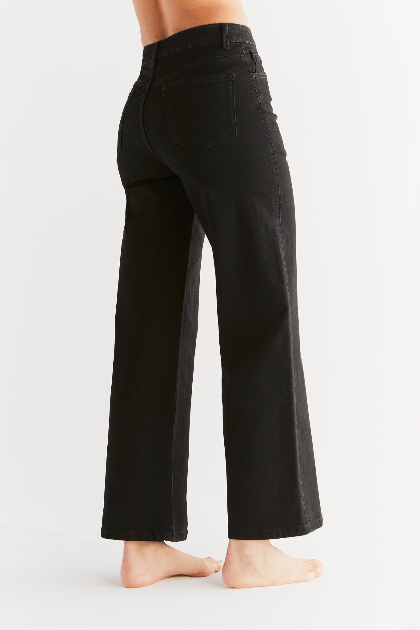 Damen Wide Leg Jeans aus Bio-Baumwolle - Evermind.eco