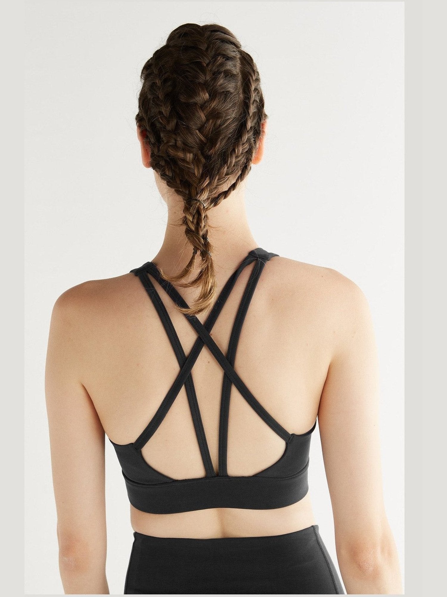 Damen Yoga Top recycelt - Evermind.eco