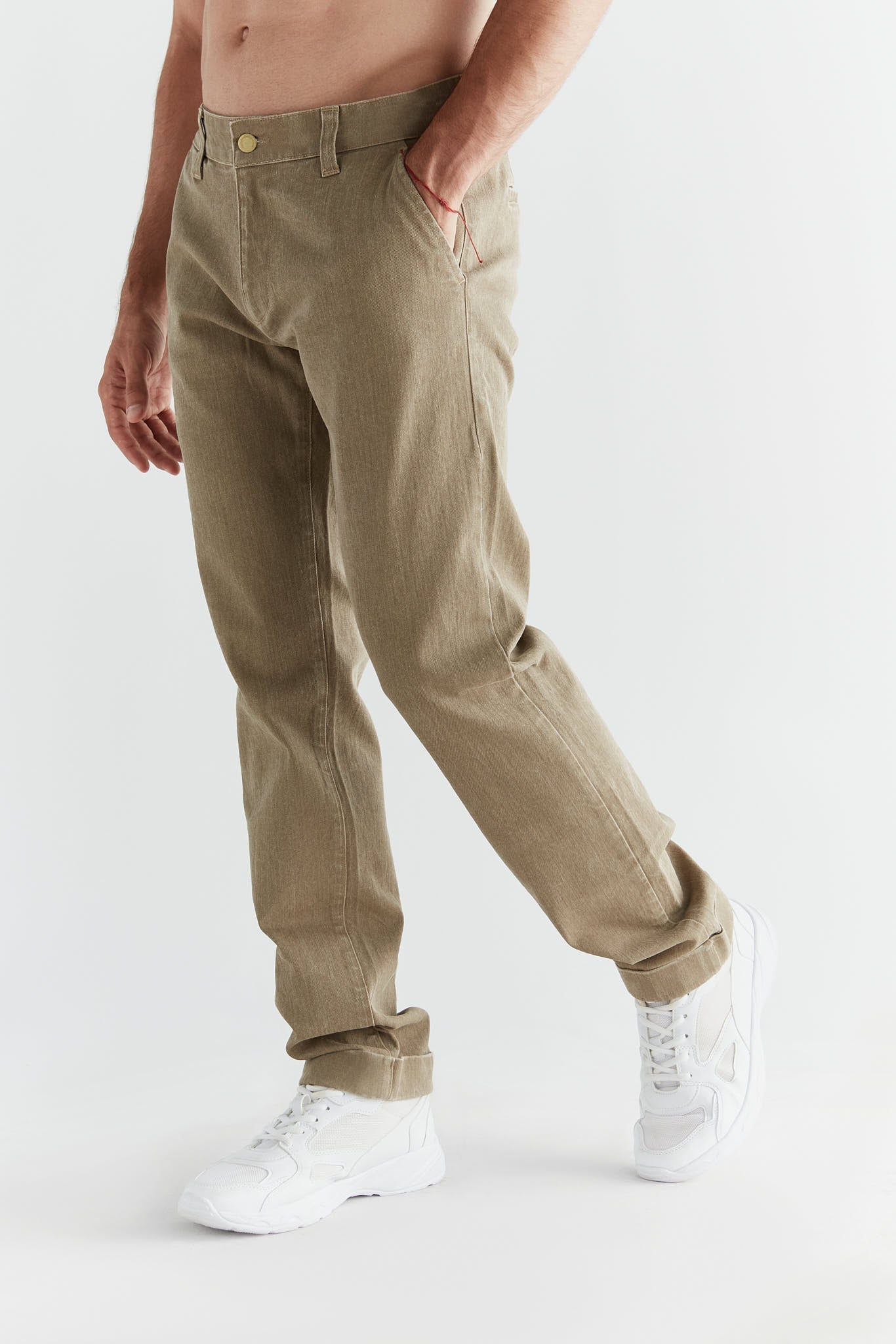 Herren Denim Chinos mit pflanzlicher Färbung - Evermind.eco