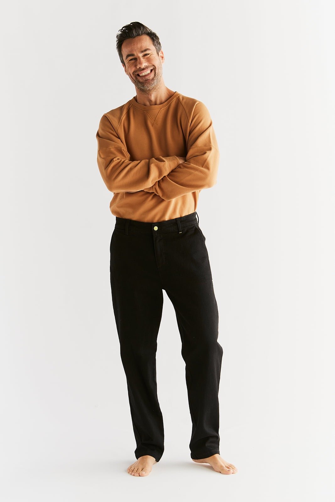 Herren Stretch Chino aus Bio-Baumwolle - Evermind.eco