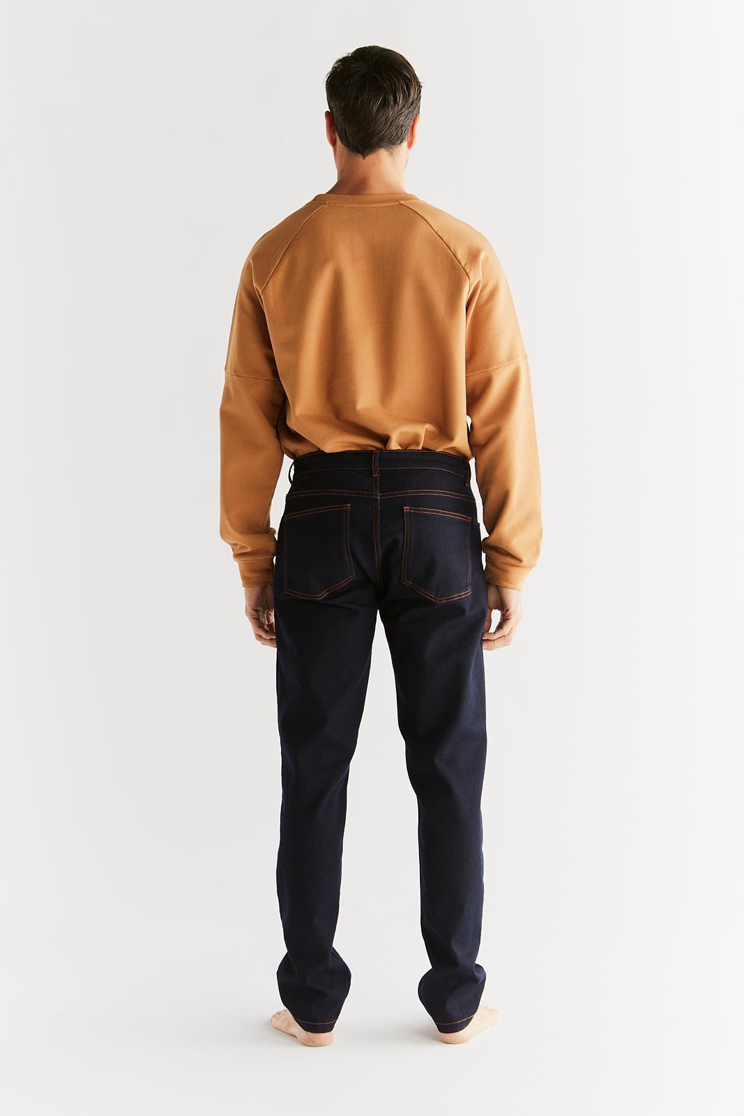 Herren Thermo Stretch Slim Jeans - Evermind.eco