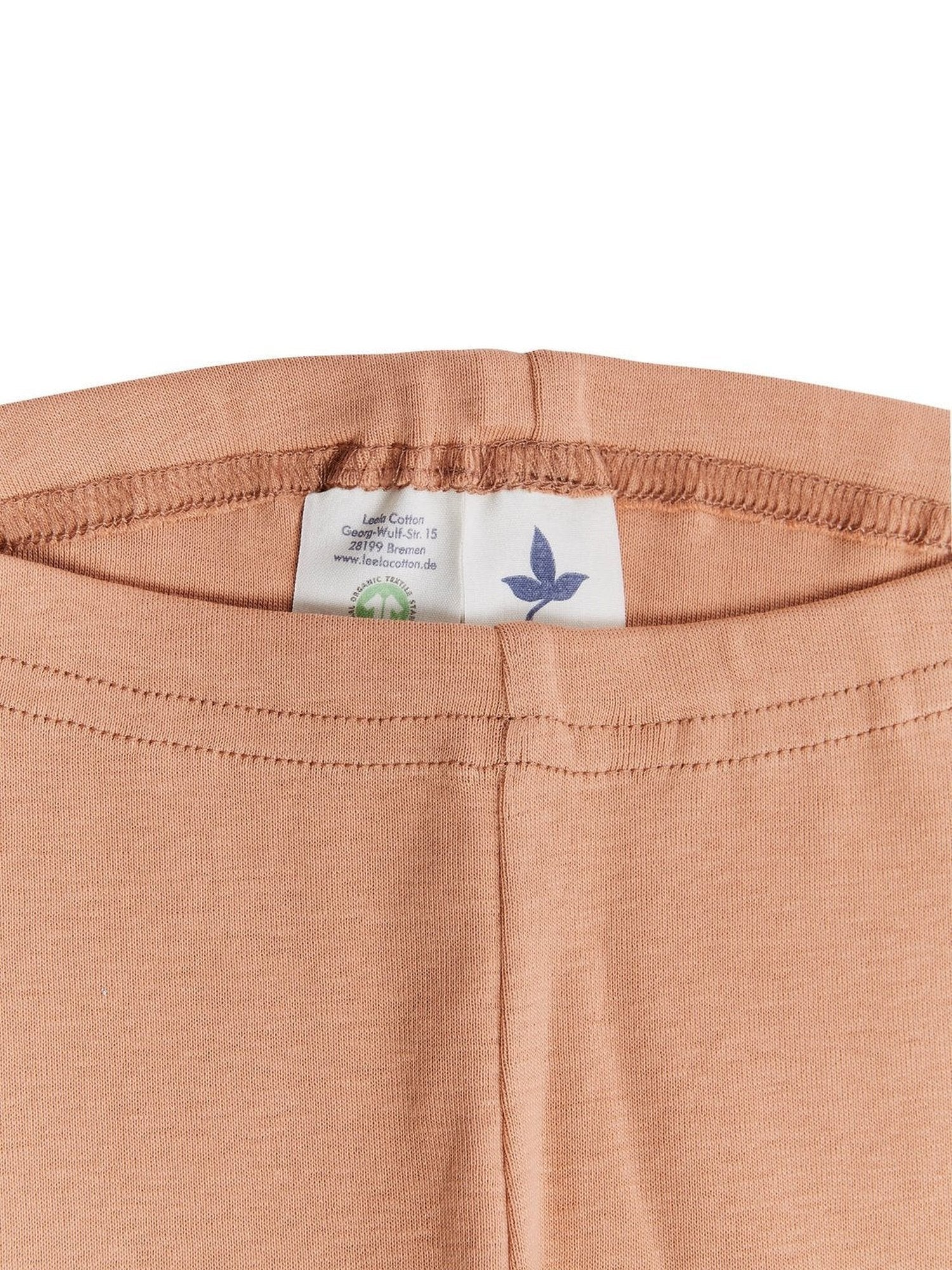 Kinder Bio-Baumwoll Leggings aus Rippjersey - Evermind.eco