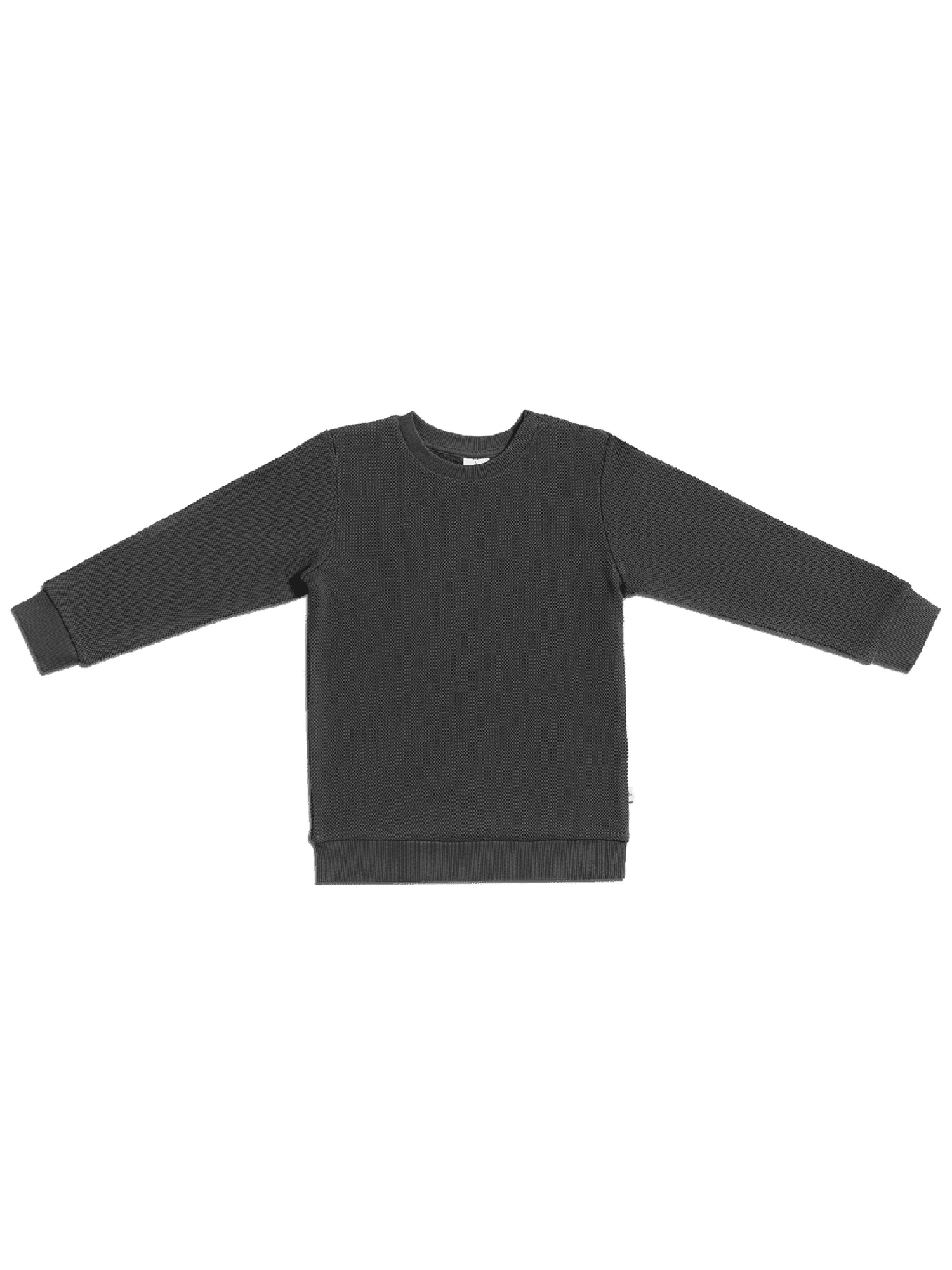 Kinder Bio-Baumwoll Sweatshirt aus Piqué - Evermind.eco