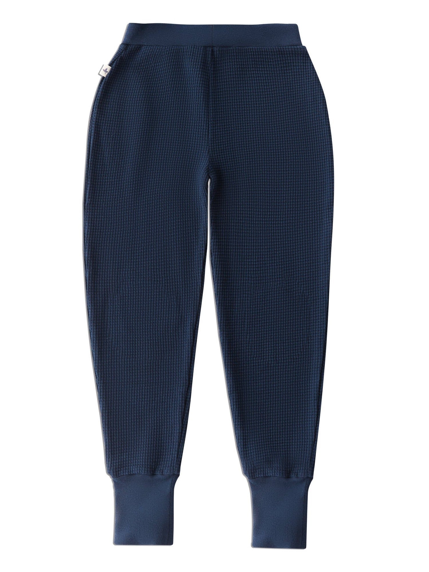 Kinder Bio-Baumwoll Waffelpiqué-Hose - Evermind.eco