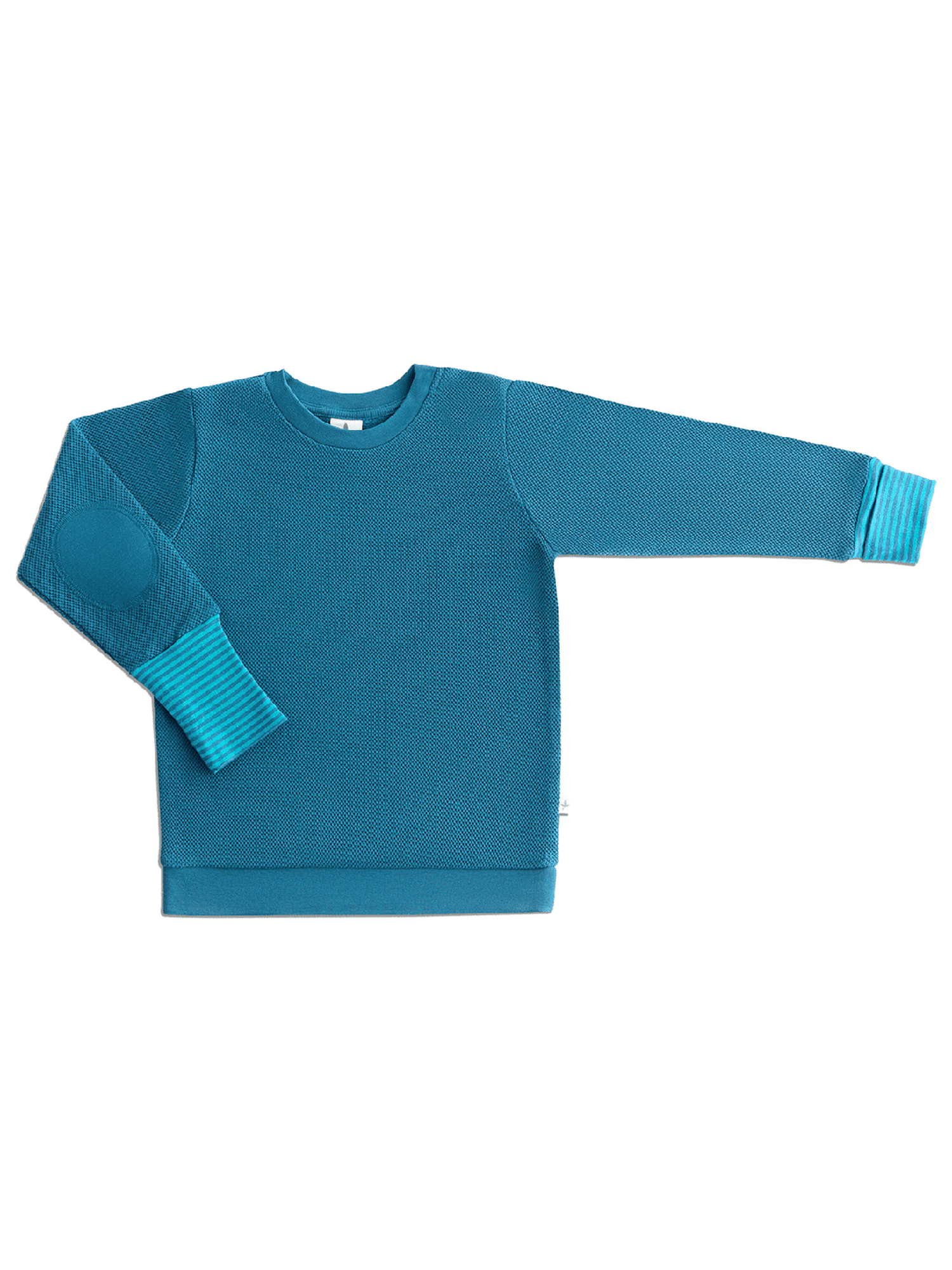 Kinder Piqué-Sweatshirt - Evermind.eco