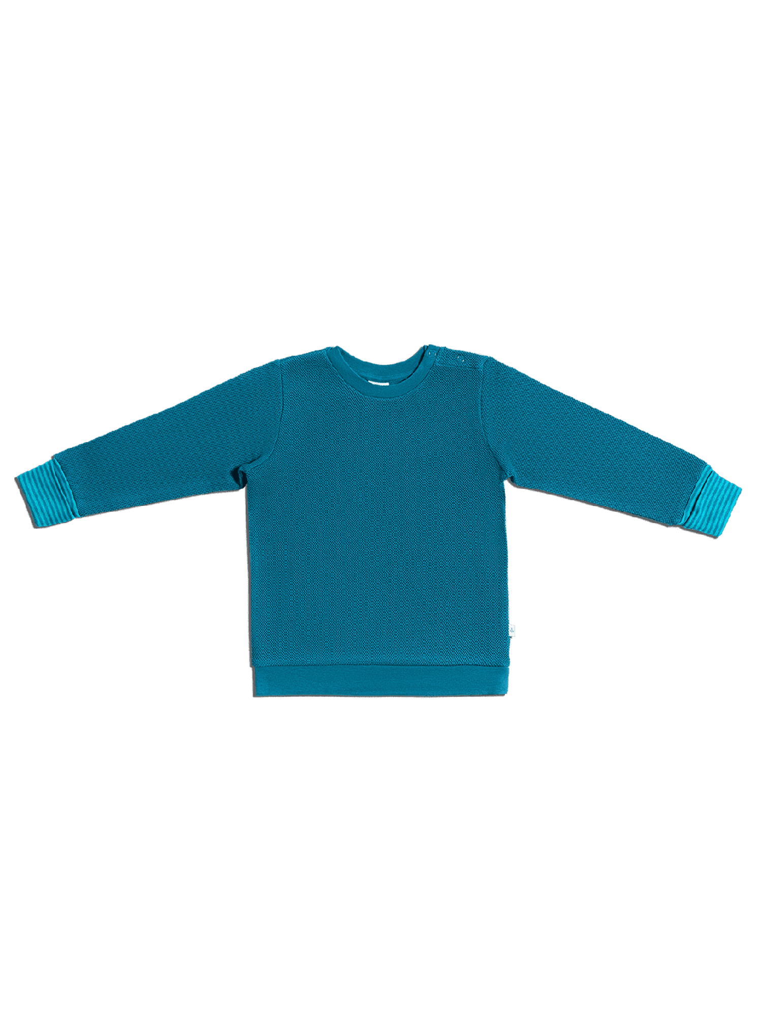 Kinder Piqué-Sweatshirt - Evermind.eco