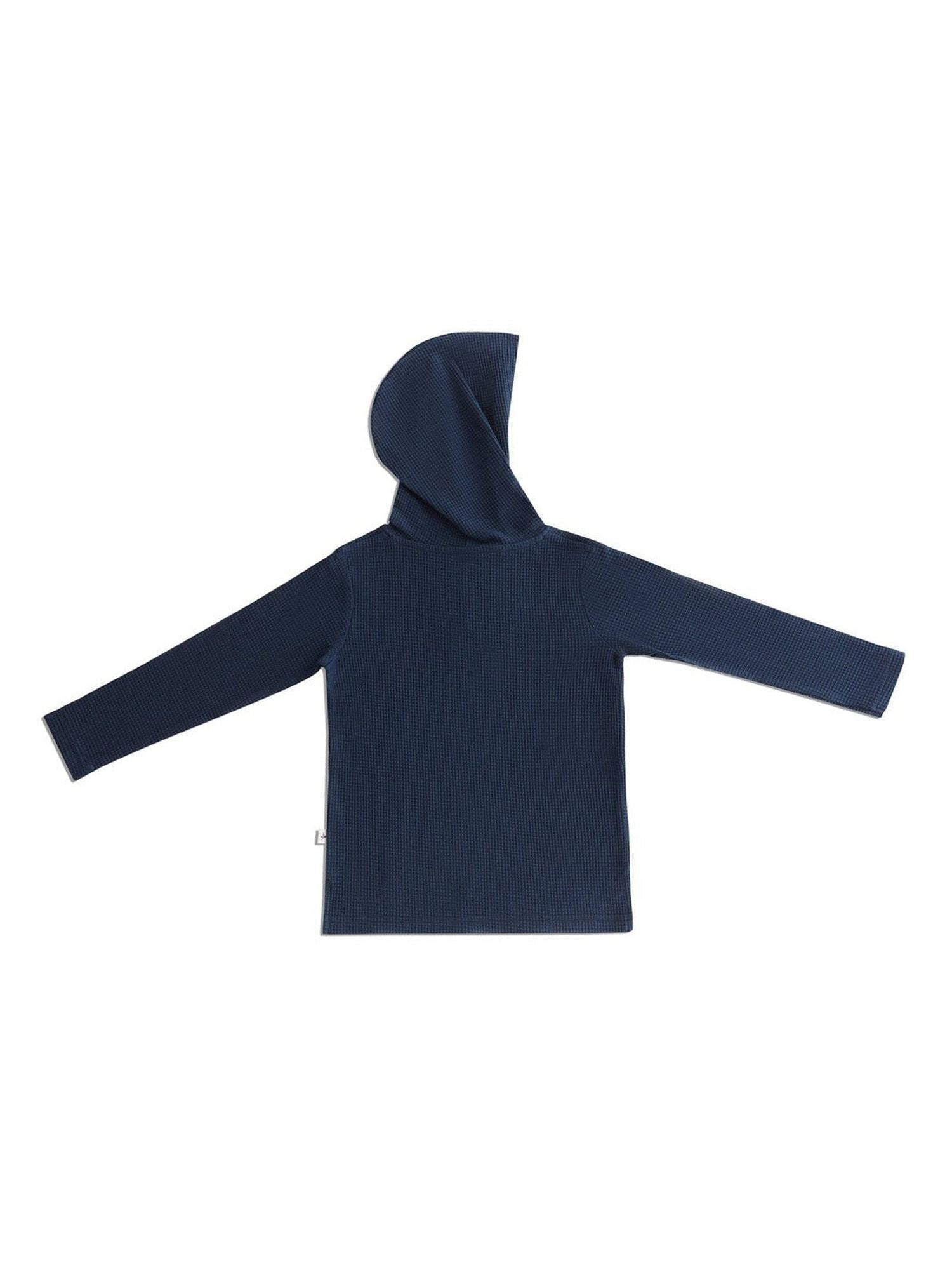 Kinder Waffel Kapuzenshirt - Evermind.eco