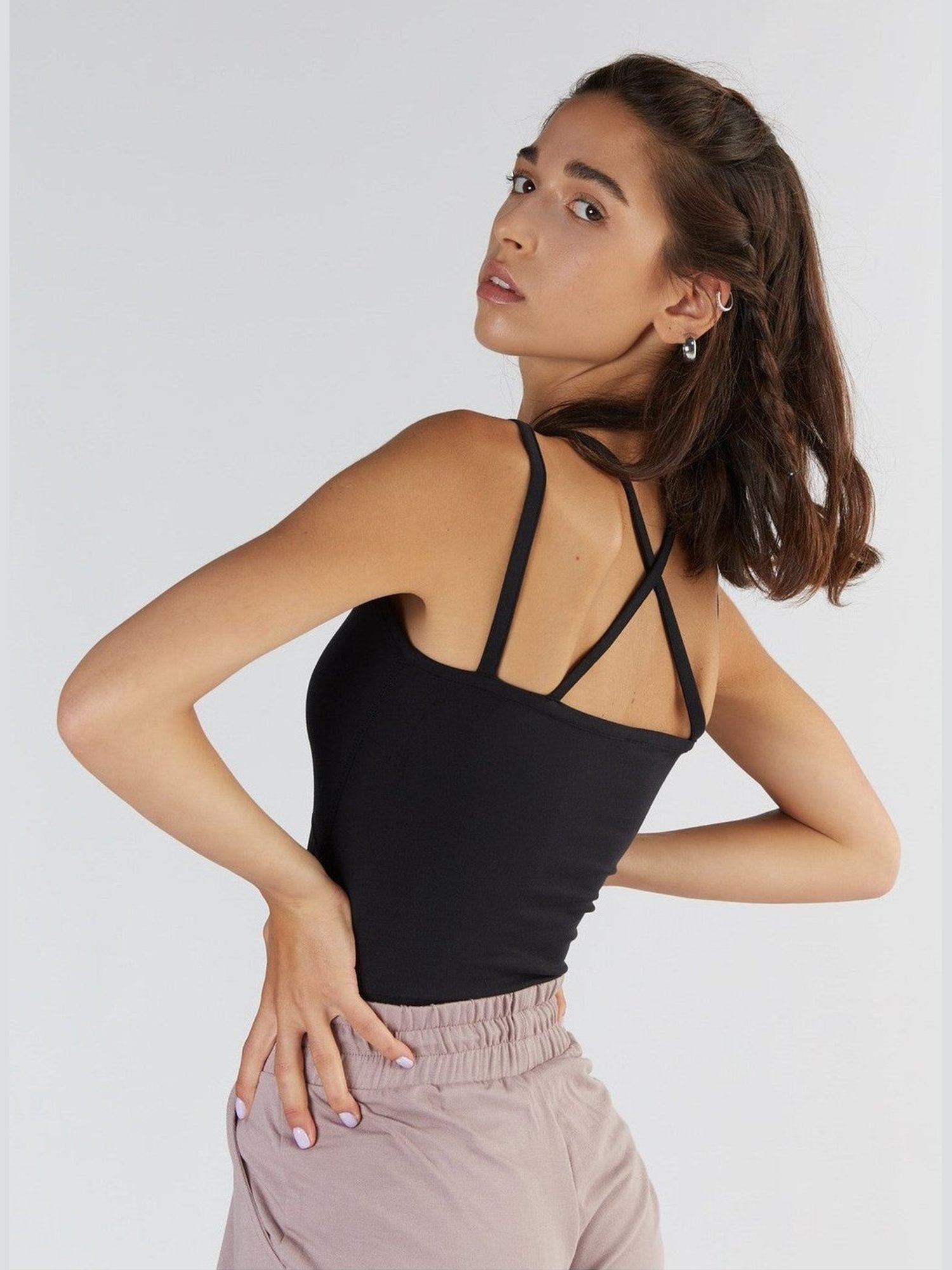 TENCEL™ Active Damen Spaghettiträger Top - Evermind.eco