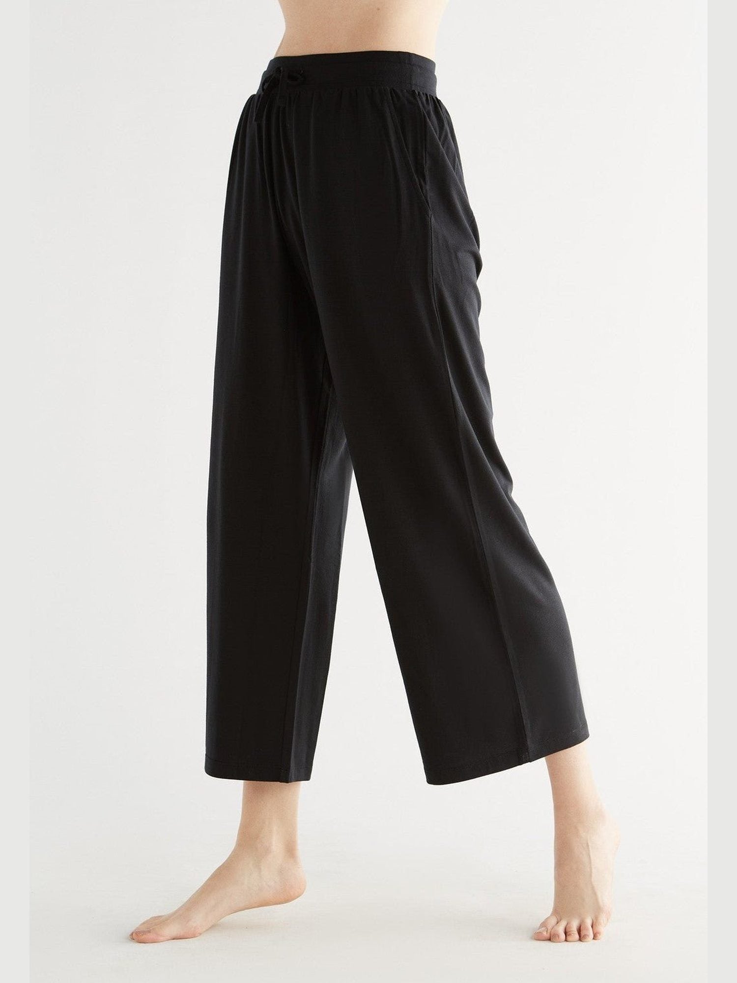 TENCEL™ Damen Wide Leg Hose - Evermind.eco