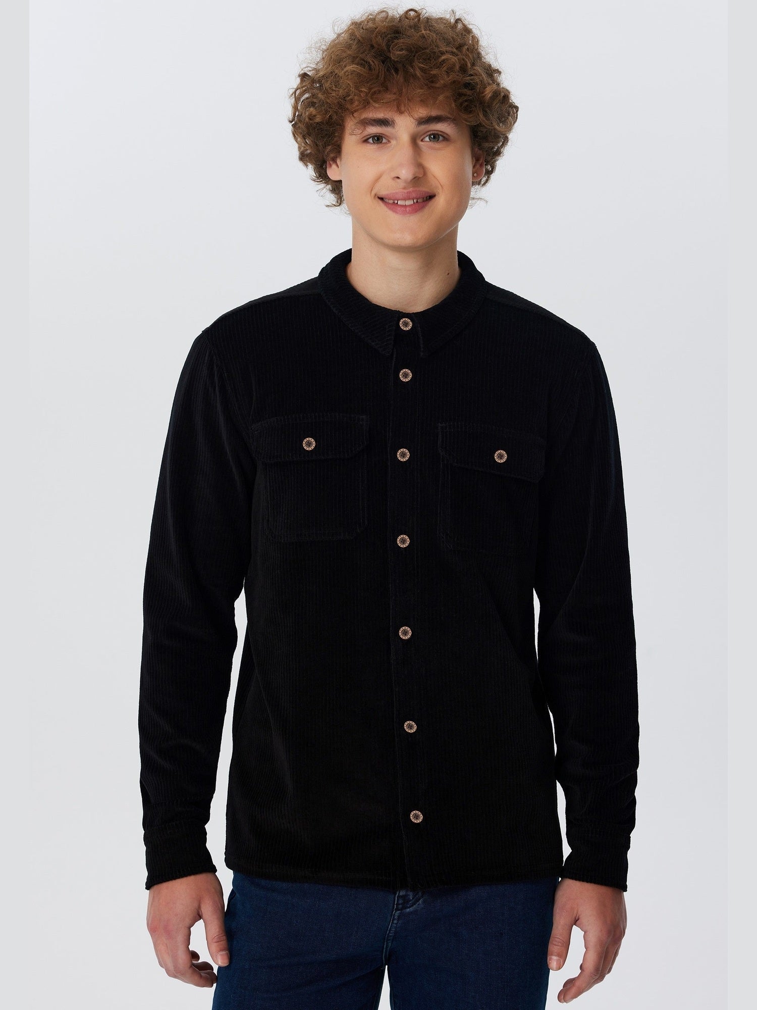 Unisex Bio-Baumwoll Cordhemd - Evermind.eco