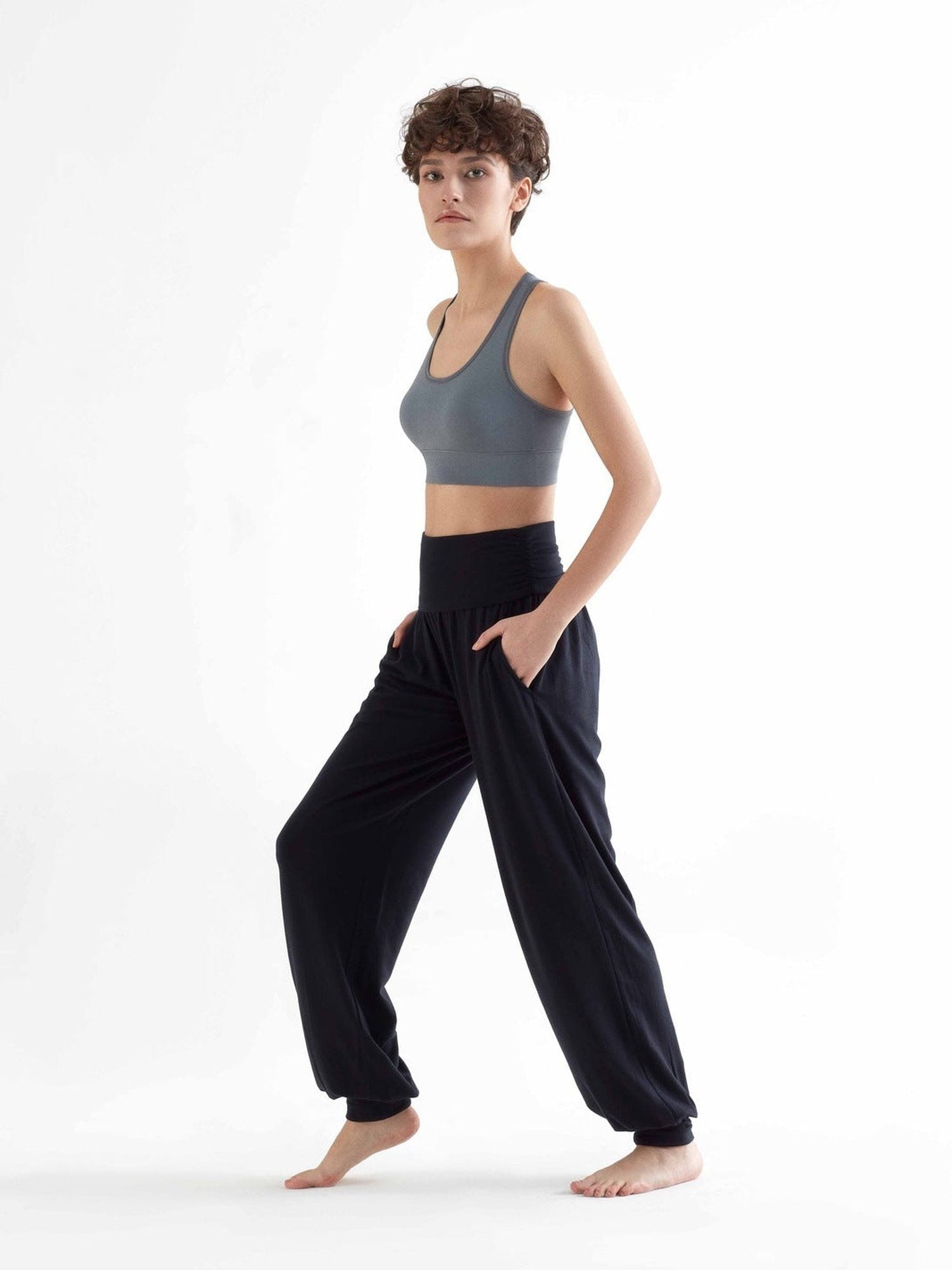 Yoga-Hose aus TENCEL™ Lyocell - Evermind.eco